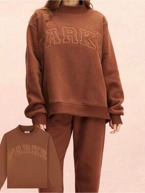 PARKE SOLD OUT MONOCHROME MOCHA NEW IN BAG
